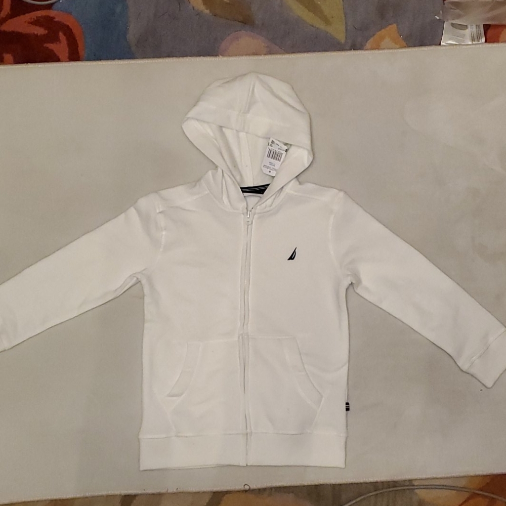 New hooded sweat jacket